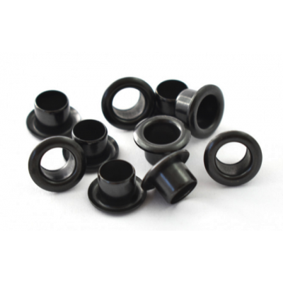Ojales Negros 10 unidades 7.4 x 6.3 mm. 3781