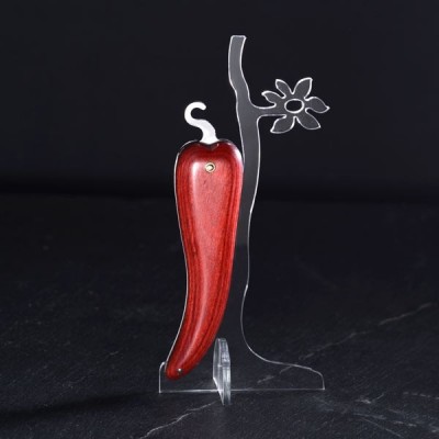 Couteliers Basques Bixia Pimiento Liner Lock Rojo Couteliers Basques Bixia Pimiento Liner Lock Rojo