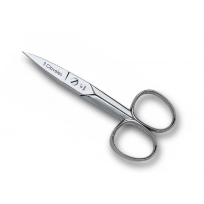 3 Claveles Tijera Uñas 4 Recta 02014