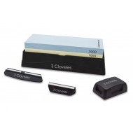 3 Claveles Stone Sharpening + Guides 09428 Grain 1000/3000 3 Claveles Stone Sharpening + Guides 09428 Grain 1000/3000
