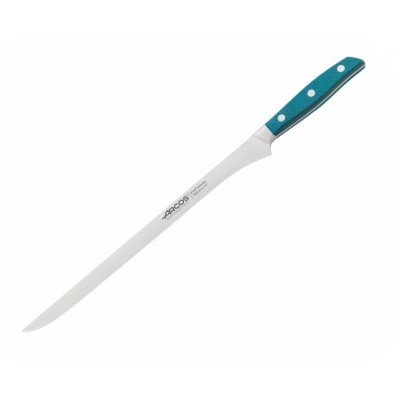 Juego cuchillos Arcos Blanco: 4 piezas hef 215 mm, Cocina 150 mm, Verduras  100 mm Tijera cocina