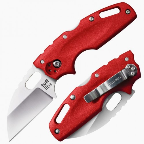 Cold Steel Tuff Lite L Liso Roja cs20ltr