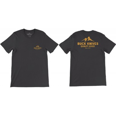 Buck T-Shirt Quality Goods Logo Size L bu12840