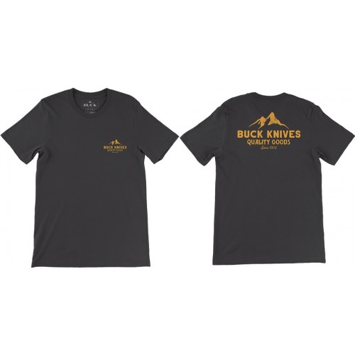 Buck T-Shirt Quality Goods Logo Size L bu12840