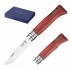 Opinel Inox nº 8 Laminated Red 002390