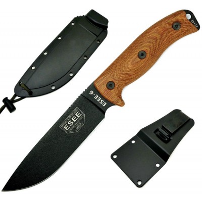 Esee Model 6 Black Natural es6pb011 Esee Model 6 Black Natural es6pb011