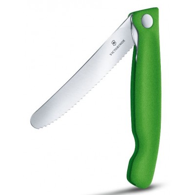 Victorinox 6.7836.F4B Verduras Verde Filo Serrado