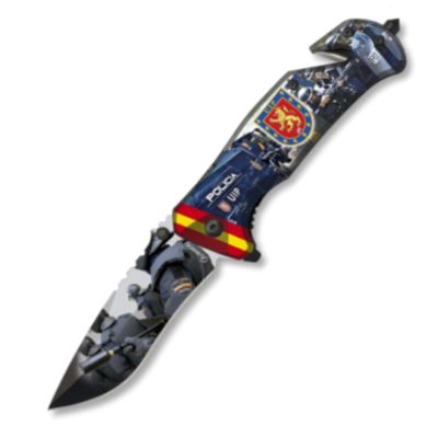 Navaja 3D Unidad Intervencion Policial 18459-a
