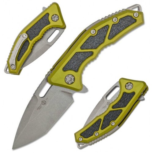 Heretic Medusa Tanto Green Battleworn h0095agrn