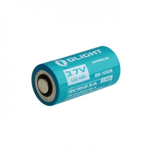 Olight Bateria Recargable rcr123a 650mHa ol0002 Olight Bateria Recargable rcr123a 650mHa ol0002