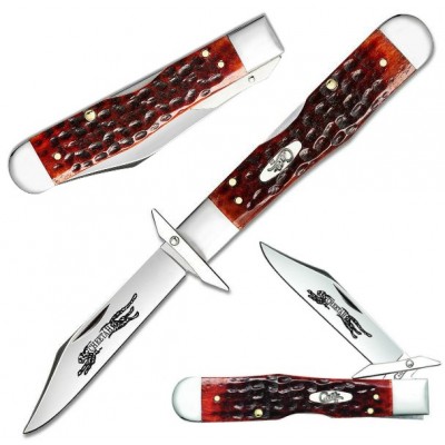 Case Cheetah Dark Red Bone ca07019