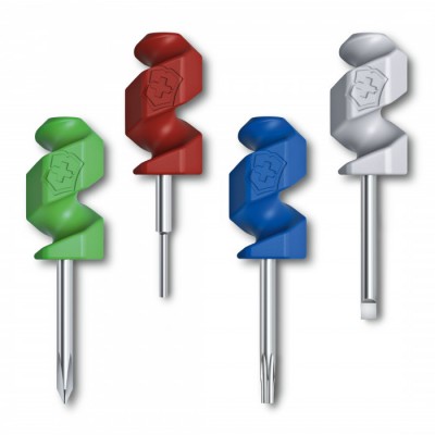 Victorinox Spare Parts Set 4 Mini Screwdrivers 2.1201.4 Victorinox Spare Parts Set 4 Mini Screwdrivers 2.1201.4