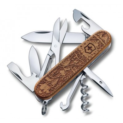 Victorinox 1.3701.63L21 Climber Wood Swiss Spirit 2021 Victorinox 1.3701.63L21 Climber Wood Swiss Spirit 2021