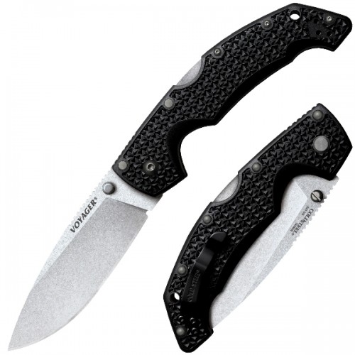 Cold Steel Voyager Large Drop cs29ab Cold Steel Voyager Large Drop cs29ab