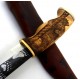 Wood Jewel 23kl Engraved Bear 