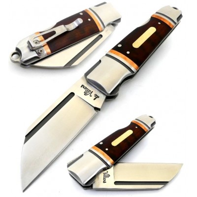 Andre de Villiers Pocket Butcher Snake Wood Clip Andre de Villiers Pocket Butcher Snake Wood Clip