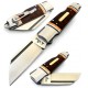 Andre de Villiers Pocket Butcher Snake Wood Clip