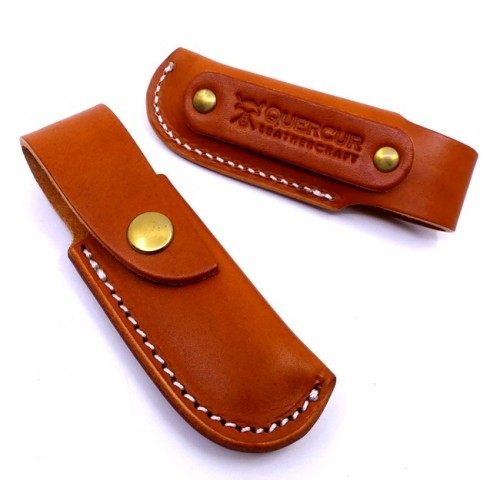 Quercur Leather Sheath Honey Small