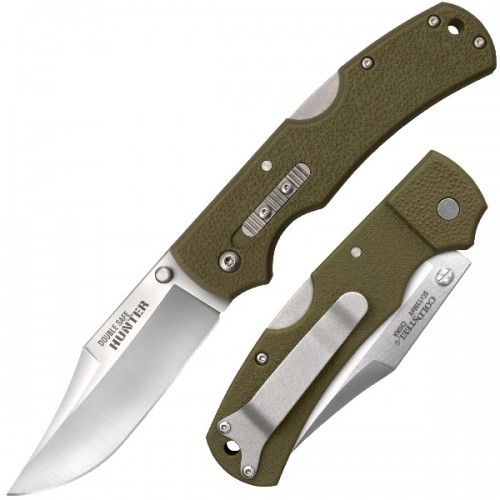 Cold Steel Double Safe Hunter OD Green cs23jc Cold Steel Double Safe Hunter OD Green cs23jc