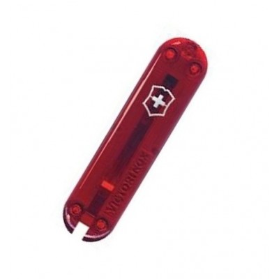 Victorinox Spare Handle 58 mm. Translucent Red Frontal C-6200.T3 Victorinox Spare Handle 58 mm. Translucent Red Frontal C-6200.T3