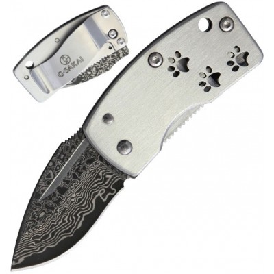G. Sakai Money Clip Paw Damasco gs11667 G. Sakai Money Clip Paw Damasco gs11667