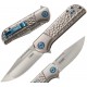 Crkt Lanny Linerlock Silver cr6525