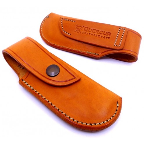 Quercur Leather Sheath Honey Big