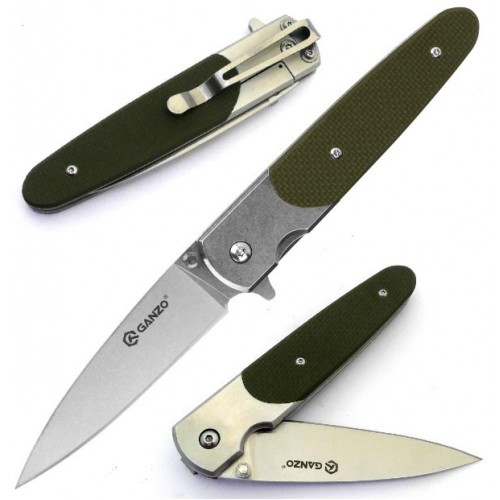Revisión de navaja Ganzo 720 ( folding knife ganzo 720 review ) 