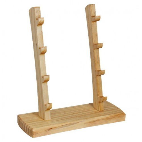 Knife Stand Wood 4 Pieces 712p