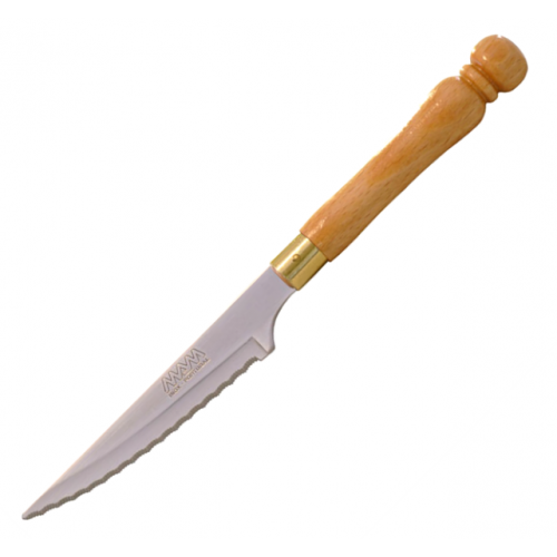 Mam Cuchillo Chuletero Mesa Madera 101