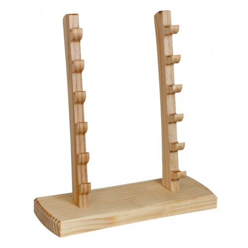 Knife Stand Wood 6 Pieces 713p