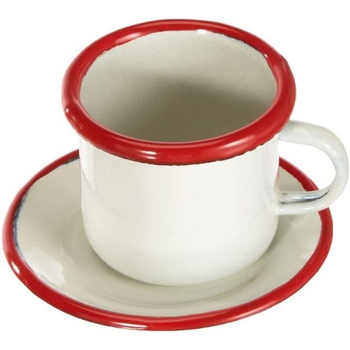 Ibili 908405 Taza y Platillo Bordeaux