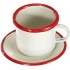 Ibili 908405 Taza y Platillo Bordeaux