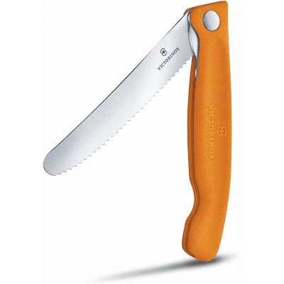 Victorinox 6.7836.F9B Verduras Naranja Filo Serrado