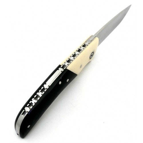 Mudela AL Micarta Marfil & Negra al843