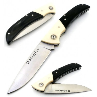 Mudela AL Micarta Marfil & Negra al843