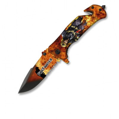 Navaja 3D Bomberos Fire Fighter 18137-a