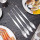 4 Set of Seafood Forks 00597