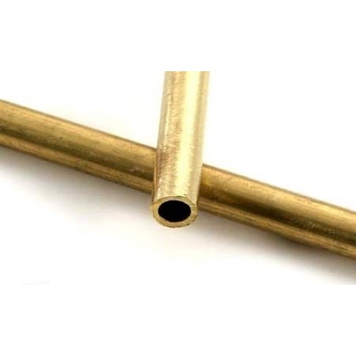 Tubo Latón 200x6 mm. 4286