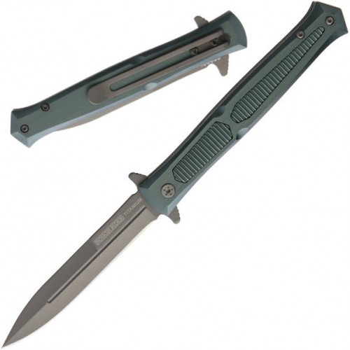 Rough Rider Stiletto Linerlock Green rr1858