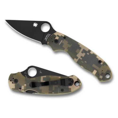 Spyderco Para 3 Digital Camo Black sc223gpcmobk