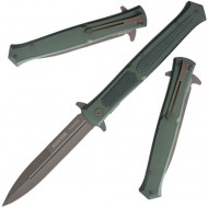 Rough Rider Large Stiletto Linerlock Green rr1861 Rough Rider Large Stiletto Linerlock Green rr1861