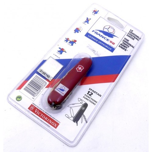 Victorinox Spartan Red WOrld Cup France 98