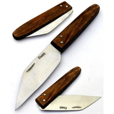 Calero Recta 4 Laminated Wood Stainless Calero Recta 4 Laminated Wood Stainless