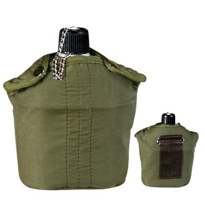 Cantimplora Aluminio 0.90 Litros Verde Cantimplora Aluminio 0.90 Litros Verde