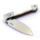 Kansei Matsuno Loveless Drop Point Folder Mother Pearl