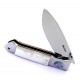 Kansei Matsuno Loveless Drop Point Folder Mother Pearl