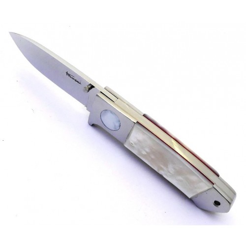 Kansei Matsuno Loveless Drop Point Folder Mother Pearl