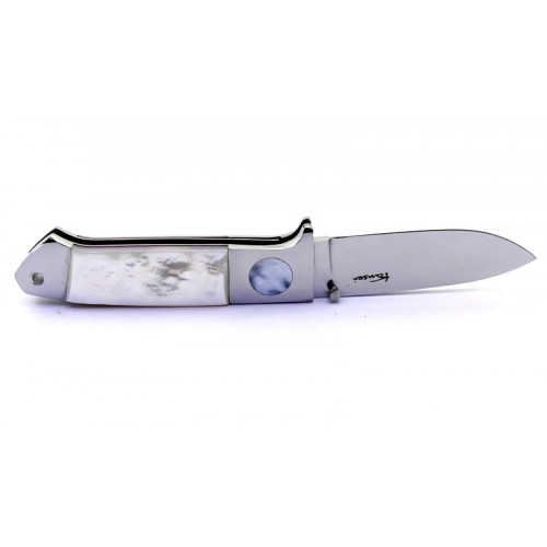 Kansei Matsuno Loveless Drop Point Folder Mother Pearl