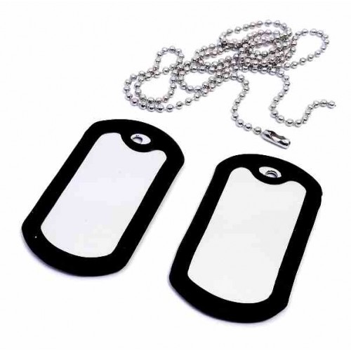 Chapas Identificacion Militar 33027